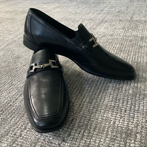 Bruno Magli Classic Bit Leather Loafers